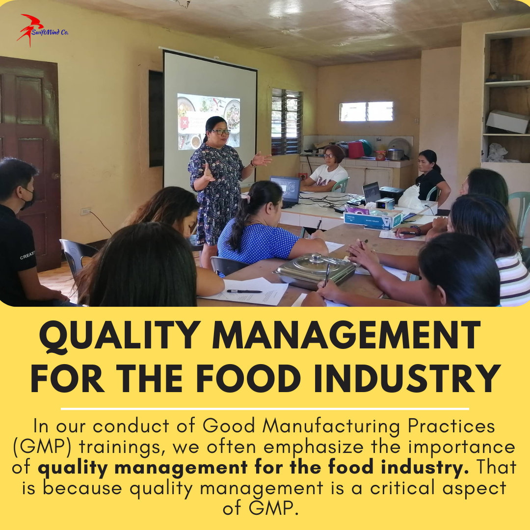 quality management for the food industry